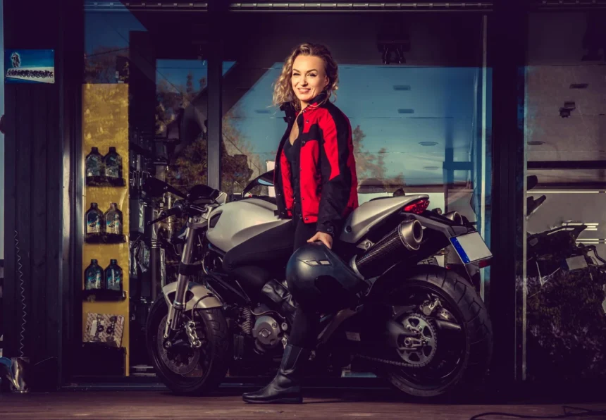 fashion campaign motorcycle