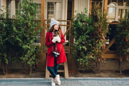 winter maternity fashion